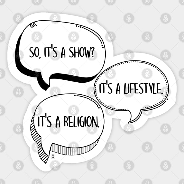 It's a show? Sticker by Gabi Veiga